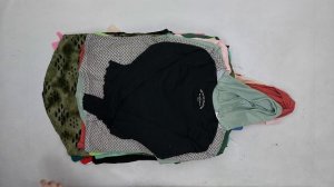 35504 Блузки трикотажные длинный рукав, 1пак, A3C, секонд (cream/extra) оптом