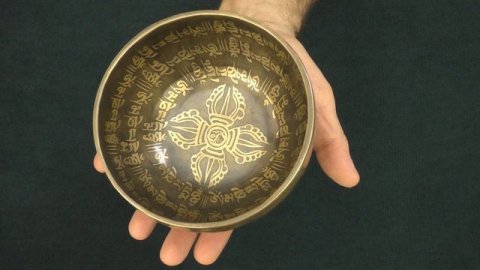 Поющая чаша Premium 15 см, Ре# 319