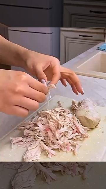 Наивкуснейший салат с куриной грудкой + рецепт морковки по-корейски 🤤 #shorts #еда