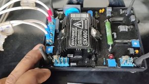 Instalação de AVR Sx460 regulador de tensão.