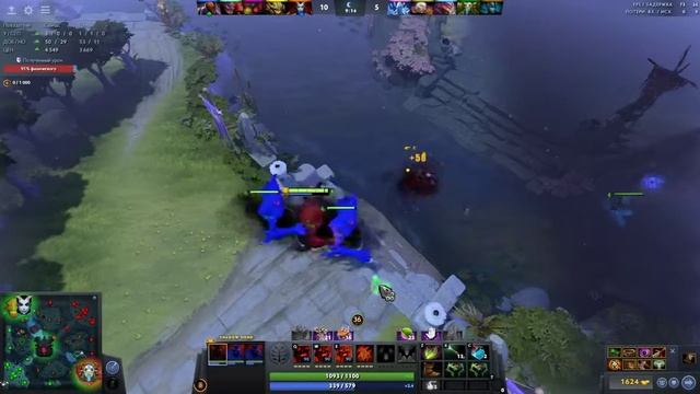 Dota 2 RANKED MATCH SF INVOKER PUDGE смотреть онлайн