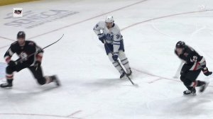 Maple Leafs' William Nylander Weaves Beauty Saucer Pass To Set Up Auston Matthews Power Play Goal