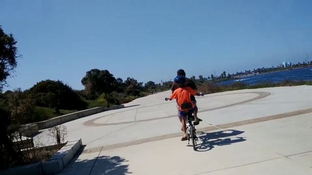 Afar folding Tandem Bike and Hover passport drone 2