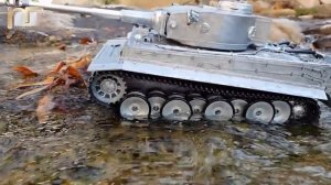 RC TANK Mato Full Metal German Tiger 1 WaterProof TEST 2