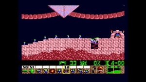 Lemmings Sega Mega Drive Genesis Review