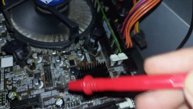 Placa mãe ZX-H61C/ B75 Liga sem Vídeo, Mosfet em curto, tentativa de Reparo e análise das tensões смотреть онлайн
