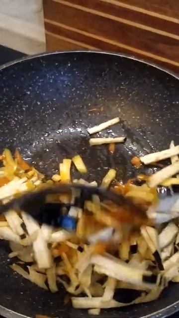 Лапша с индейкой по-японски | #shorts смотреть онлайн