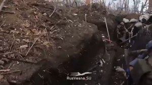 Кадры захвата боевиков ВСУ бойцами ДНР.