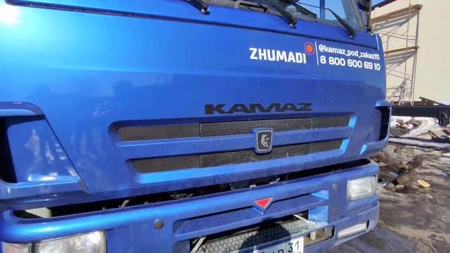 КАМАЗ 65115 - пошаговая сборка от Жумади / обзор шасси Камаз 65115
