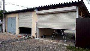 Роллетные ворота PD/77 Alutech. Монтаж компании "РОЛ-ТЭК"