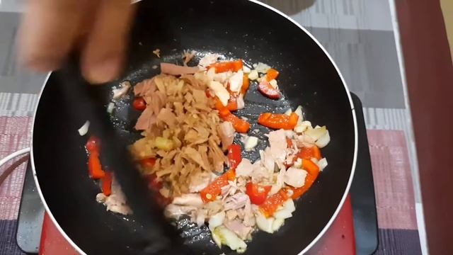 Easy Simple Tuna Pasta Aglio Olio Recipe ^^ смотреть онлайн