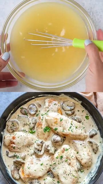 CREAMY MUSHROOM CHICKEN RECIPES смотреть онлайн