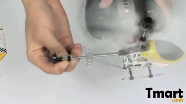 $22.87 QUARK Inverted Flight 3CH R/C Helicopter with Gyroscope Yellow-14001985