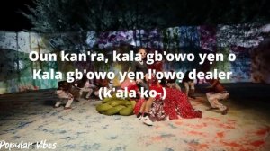 Kizz Daniel - Buga ft Tekno video with lyrics
