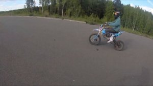Поставил на JMC мотарды | стант на питбайке