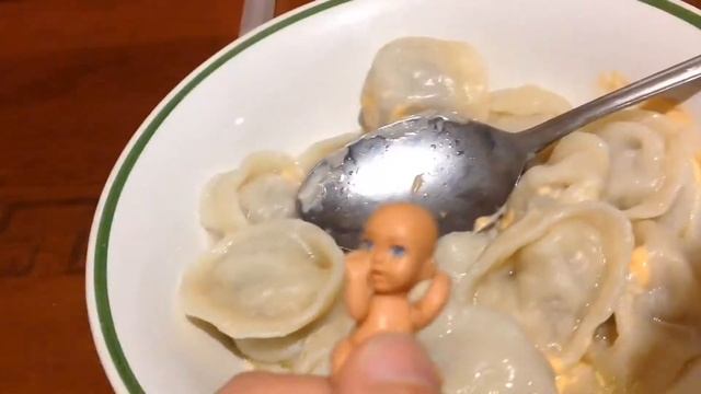 Обзор на пельмени😋😻 смотреть онлайн