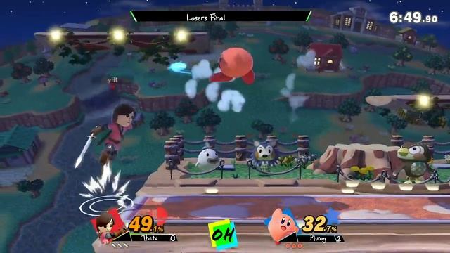 Office Hours# 27 Losers Final - iTheta (Mythra/Pyra, Mii Swordfighter) vs Phrog (Kirby)