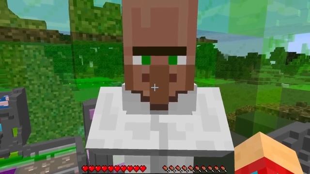 В НАШЕЙ ДЕРЕВНЕ ЖИТЕЛЕЙ УПАЛА ЛЕТАЮЩАЯ ТАРЕЛКА С ПРИШЕЛЬЦАМИ В МАЙНКРАФТ смотреть онлайн