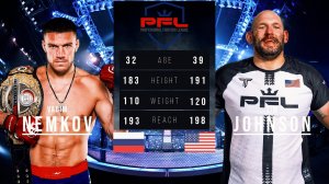 PFL: Вадим Немков VS Тимоти Джонсон полный бой