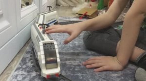 Детский Lego поезд конструктор