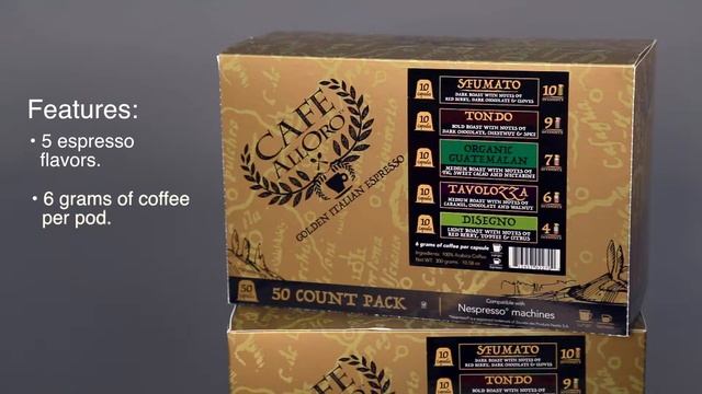 Cafe Alloro Bold RoastUltra PremiumItalian Espresso & Lungo Coffee смотреть онлайн