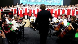 Детский эстрадно-симфонический оркестр «Светофор» под управлением Андрея Семёнова. 22.12.2021