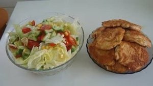 Куриные отбивные в кляре. Маринкины творинки