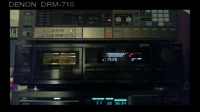 Denon DRM-710 3-Head Stereo Cassette Deck смотреть онлайн