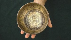 Поющая чаша Бутанская 15,2 см, Ми 344 Гц