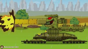 Мега танки против Босса - Побоище Мега танков - Мультики про танки