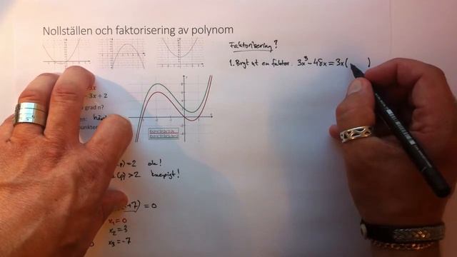 Nollställen och faktorisering av polynom смотреть онлайн