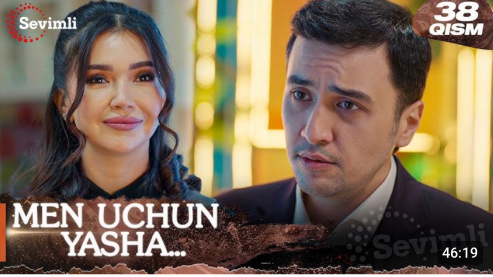 Men uchun yasha 38-qism (milliy serial) Мен учун яша 38 қисм (миллий сериал) - YouTube смотреть онлайн