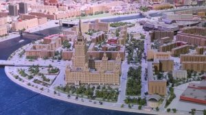 Гуляем по Москве. ВДНХ павильон Макет Москвы