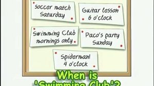 Spotlight 4 SB Module 2 Work and play - Look & Answer - When is the soccer match