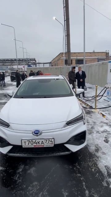 ЭлектроХаб на 1,5 МВт. Торжественное открытие электрозарядной станции. смотреть онлайн