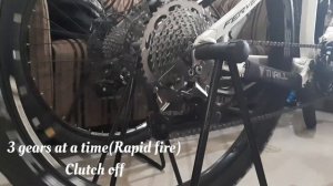 Test Performa Shifting Shimano Deore M5120 10 Speed+Sprocket Deore 11-46t,apakah smooth??