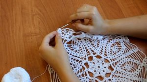 Салфетка крючком (часть 4)