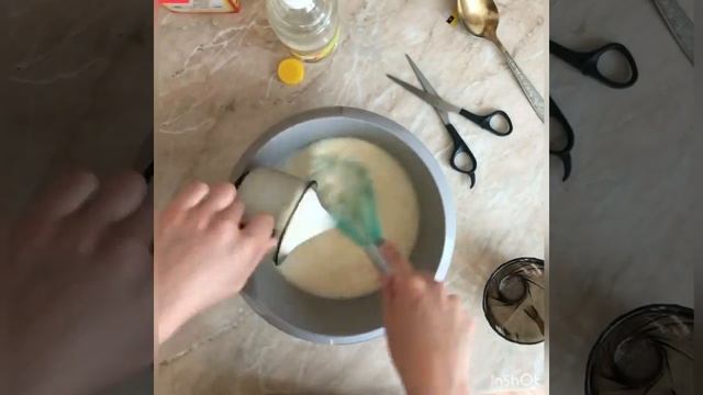Панкейки на кефире🍒