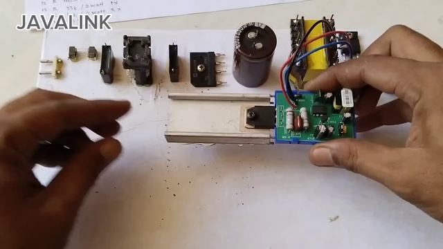 MEMBUAT SMPS GACUN DARI KOMPONEN BEKAS CABUTAN MESIN TV DAN GACUN UNTUK PSU POWER AMPLIFIER HOREG 👍
