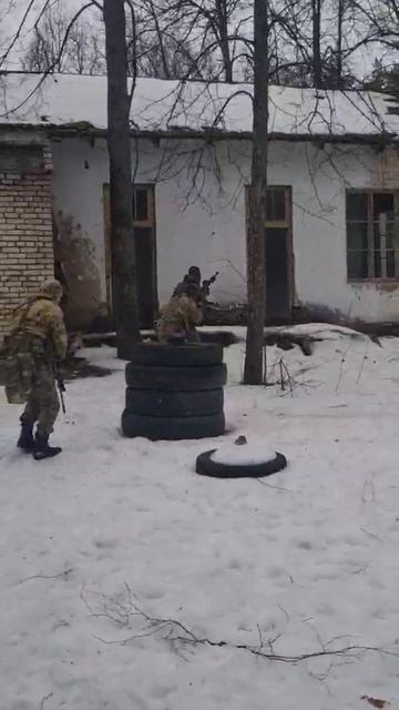 Один из вариантов применения осколочных гранат в составе тройки. Обучение гражданских. Проект "ОДВС