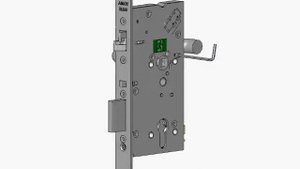 Настраиваемые функции электрозамка EL560 (ABLOY) с новым рычагом 2011