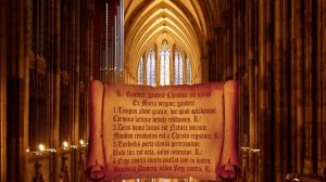 Gaudete, gaudete! Christus est natus Ex Maria virgine, gaudete!