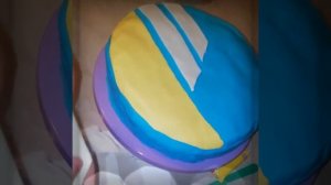 Медовик с мастиками