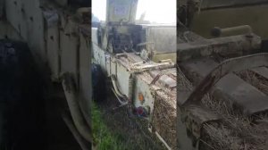 Пресс подборщик СИПМА  в работе на сенокосе.