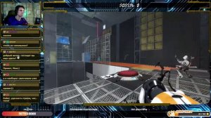 Portal 2. Кооперативное прохождение с XepyBuMka. Часть 2.2.