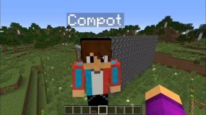 МУД КОМПОТ #1! ПИКСЕЛЬ ЖИТЕЛЬ В МАЙНКРАФТЕ ГОША!