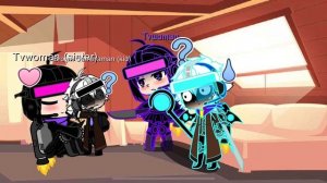 Alt Brown cameraman and Tvwoman meet future selfs (￼ Gacha ) #gachaclub #gacha