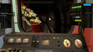 Новогодний метровагон 81-710 Еж3 2022|Gmod Metrostroi FS#2