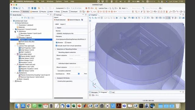 Semana multifísica 2022. 1. COMSOL Plasma (COMSOL 6.0) смотреть онлайн
