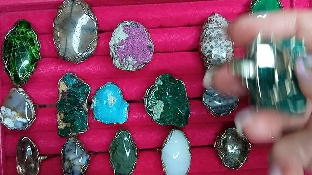 Каменная лавка( кольца в мельхиоре и нейзильбере 1 часть)